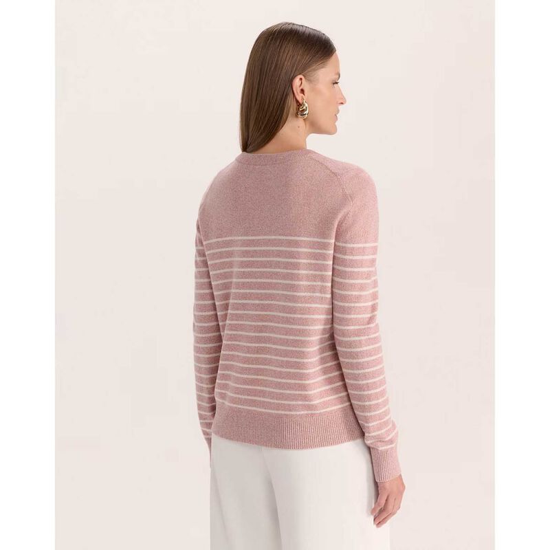 SABA SABA Nora Wool Cashmere Stripe Knit image number 9